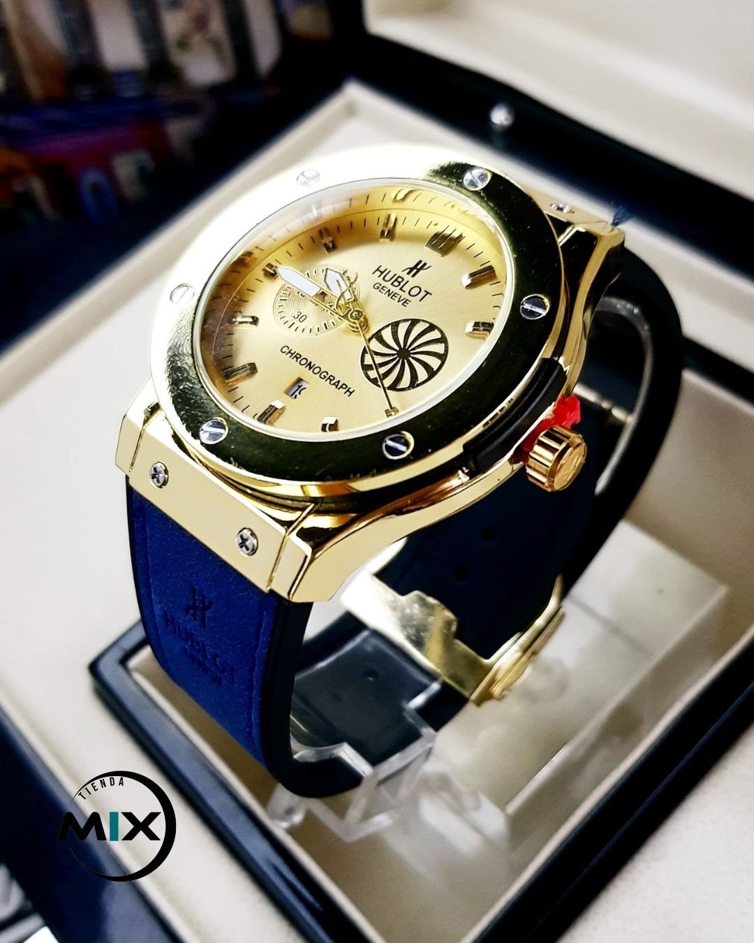 RELOJ HUBLOT FOCUS CUERO