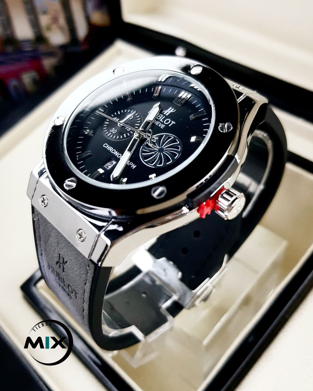 RELOJ HUBLOT FOCUS CUERO
