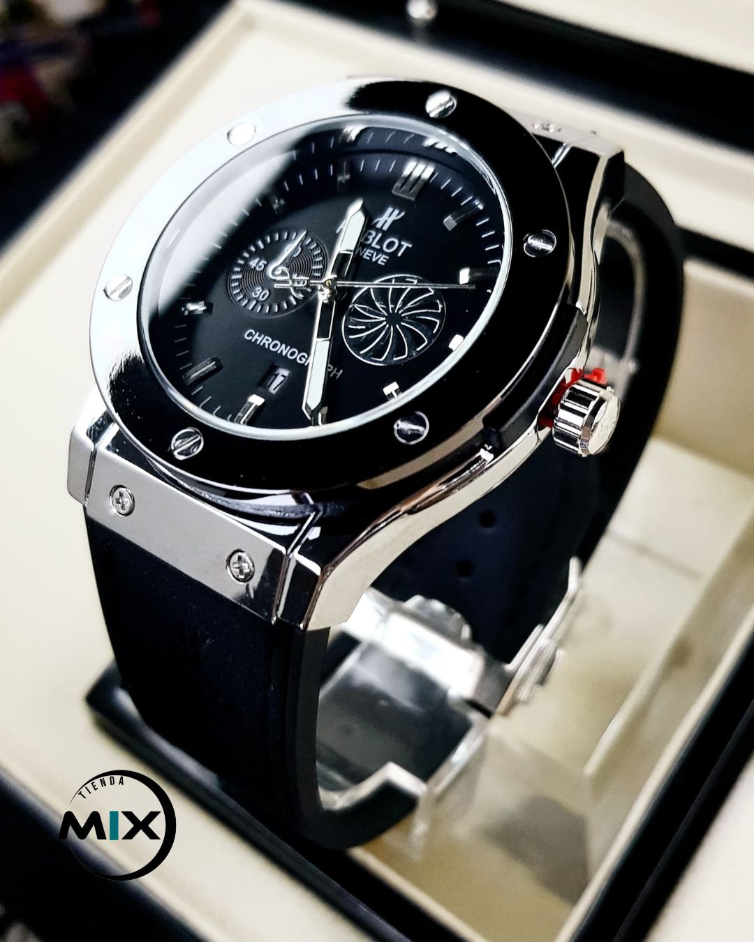 RELOJ HUBLOT FOCUS CUERO