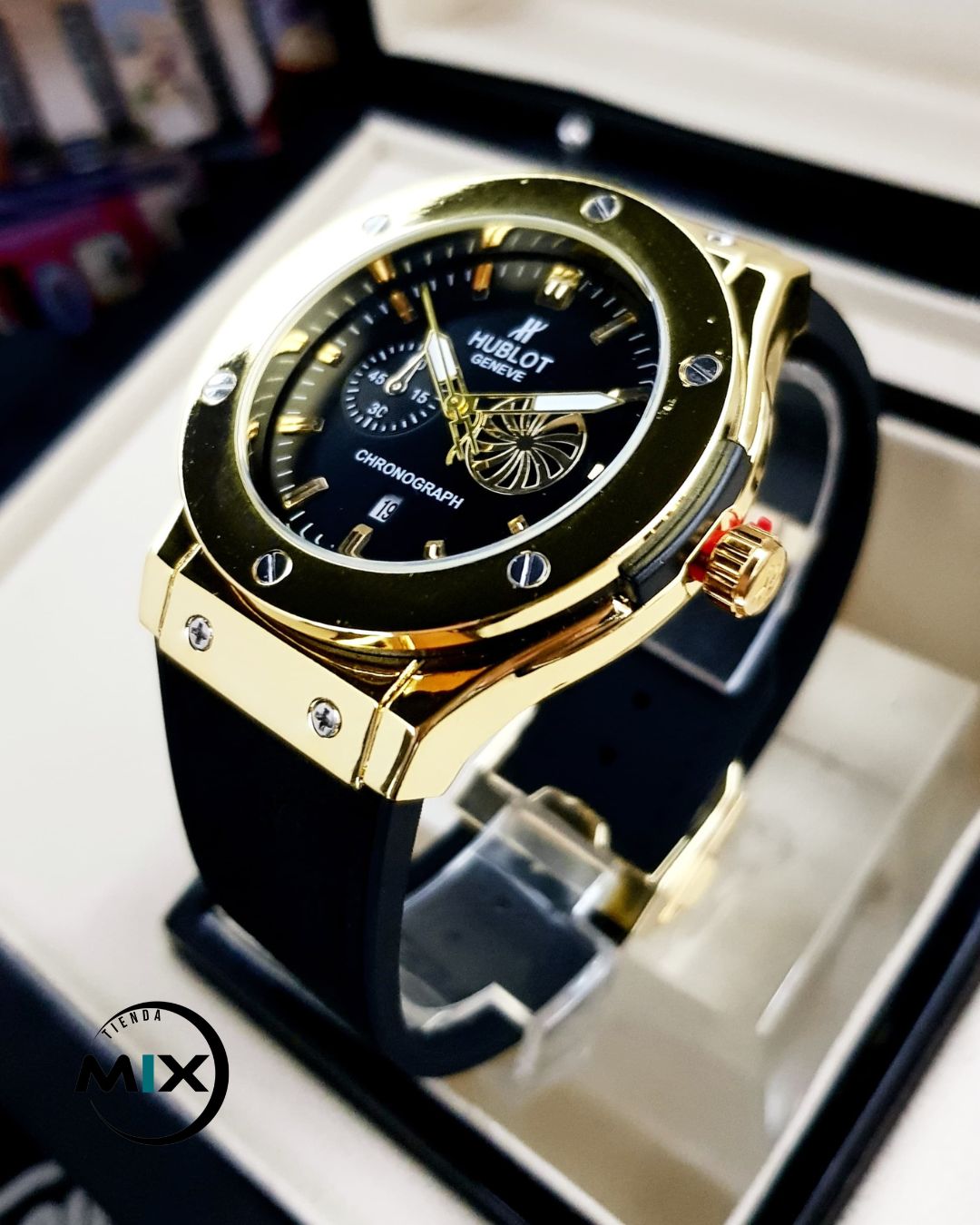 RELOJ HUBLOT FOCUS CUERO