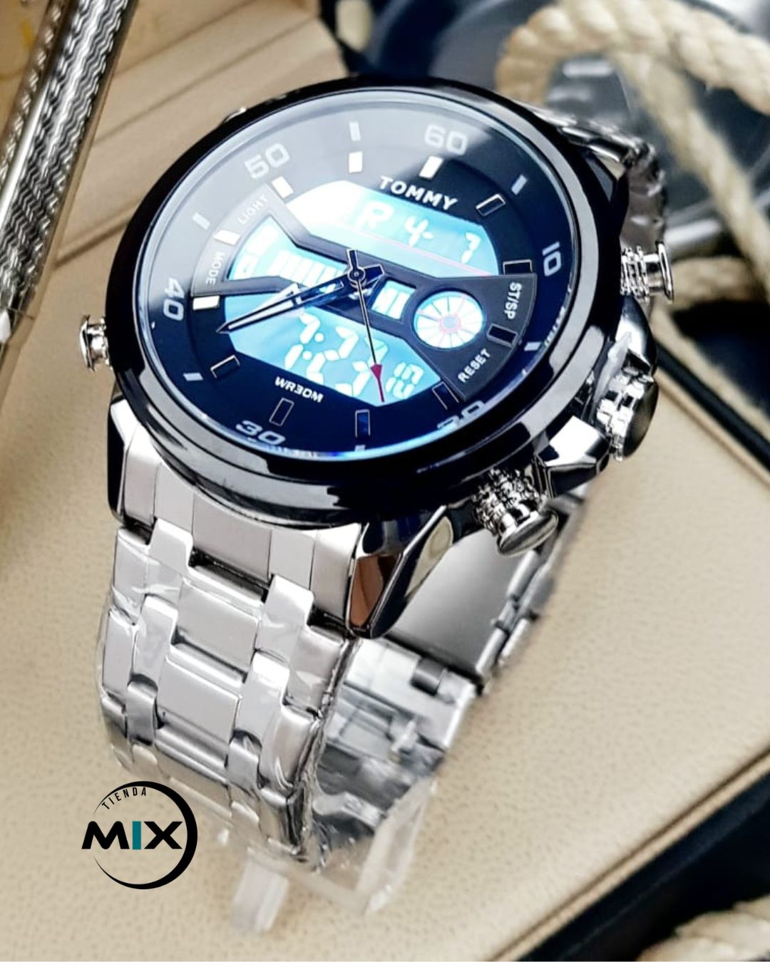 RELOJ TOMMY NAVY