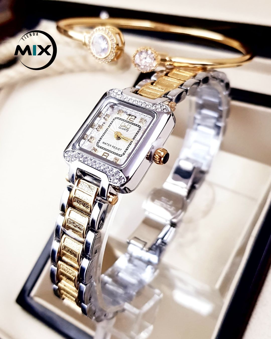 RELOJ Q&Q SHINE GEM