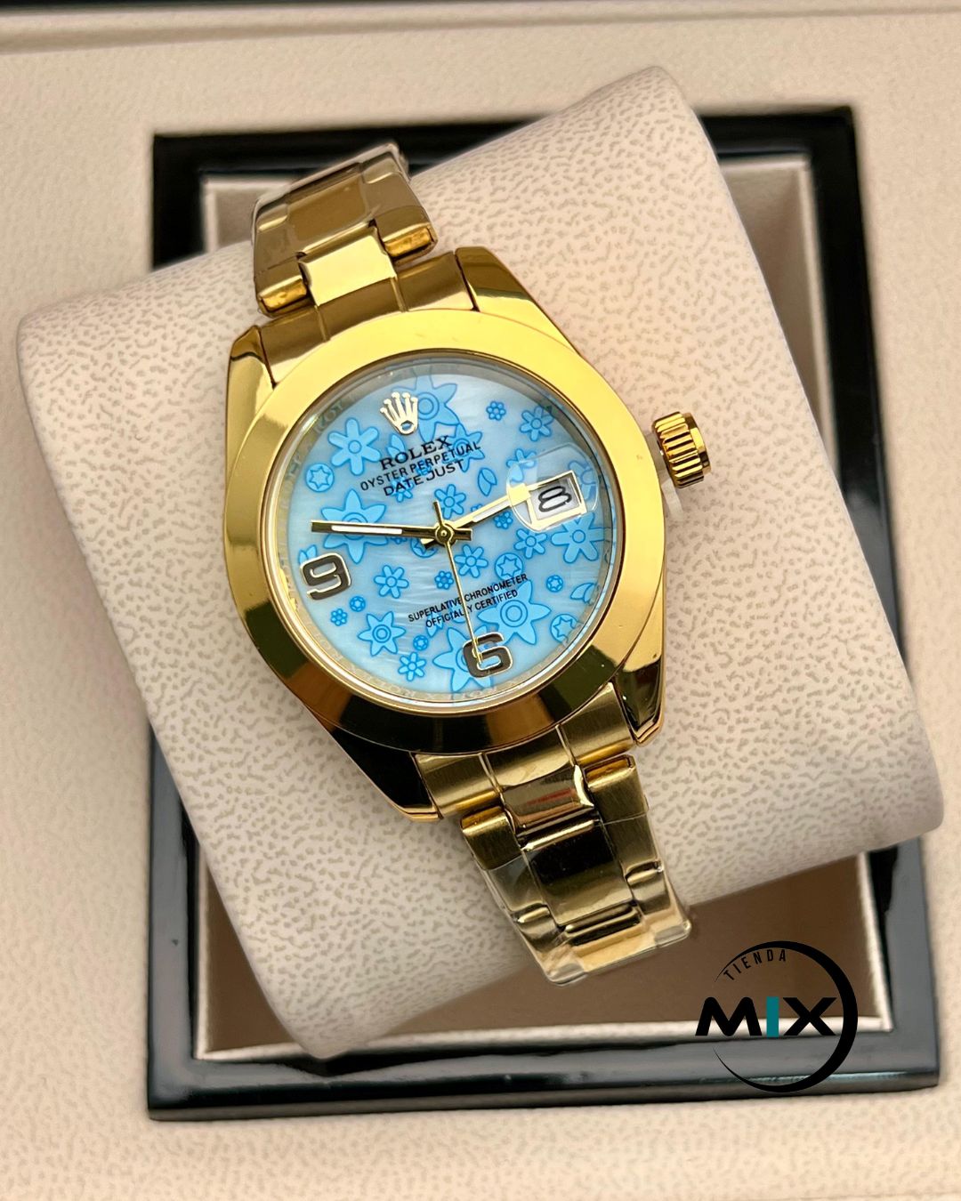 RELOJ ROLEX FLOWER DAMA