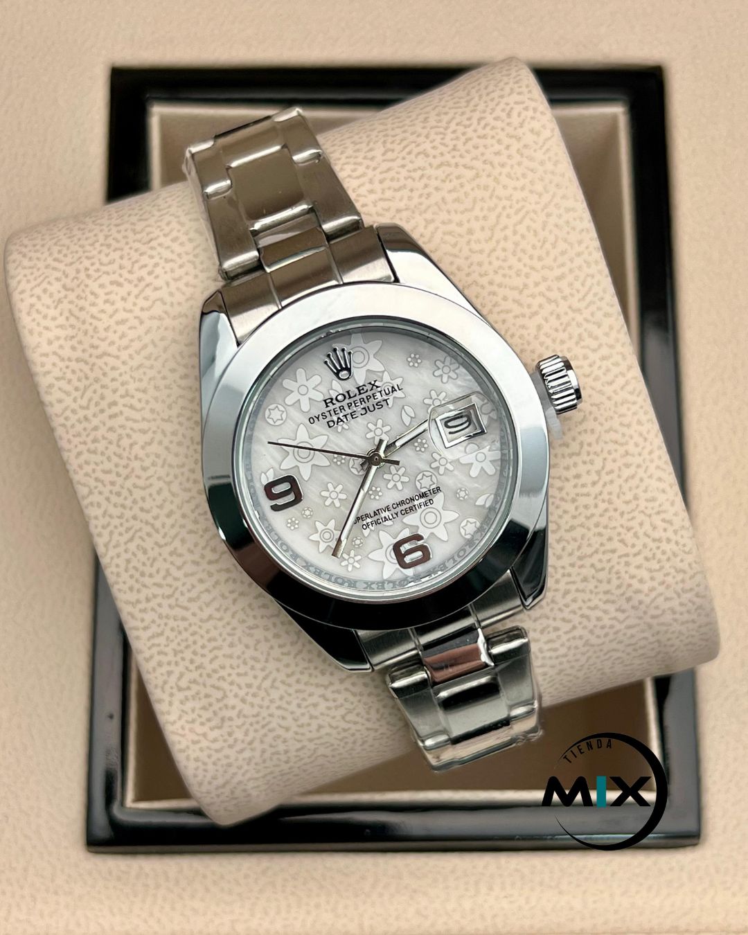 RELOJ ROLEX FLOWER DAMA
