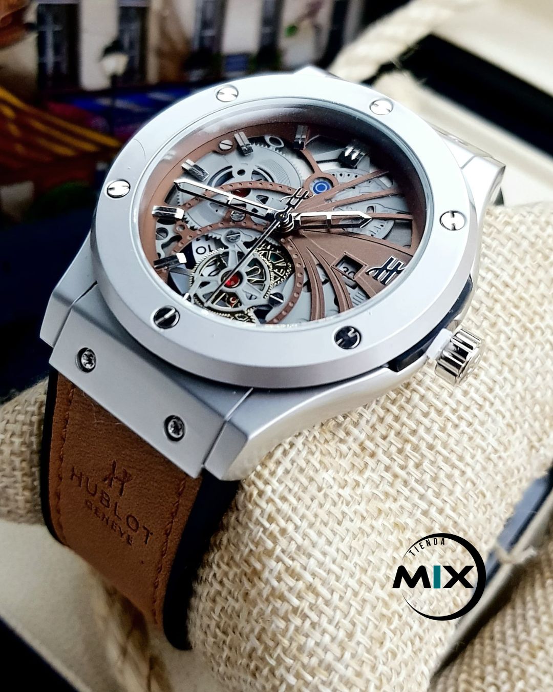 RELOJ HUBLOT BIG-BANG CUERO