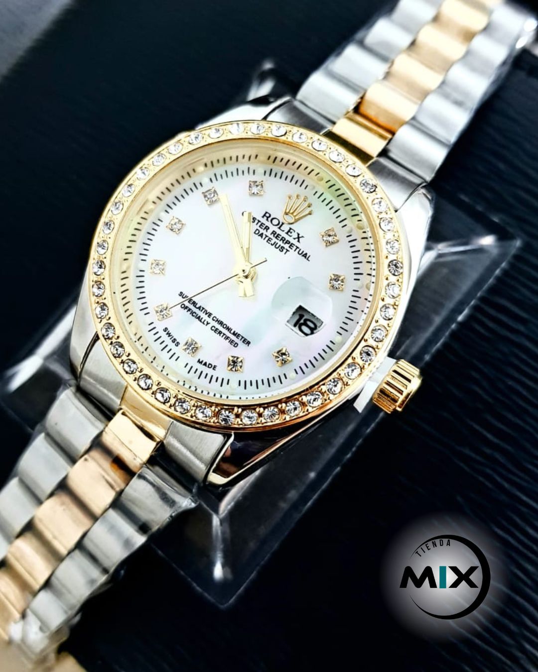 RELOJ ROLEX DIAMOND DAMA