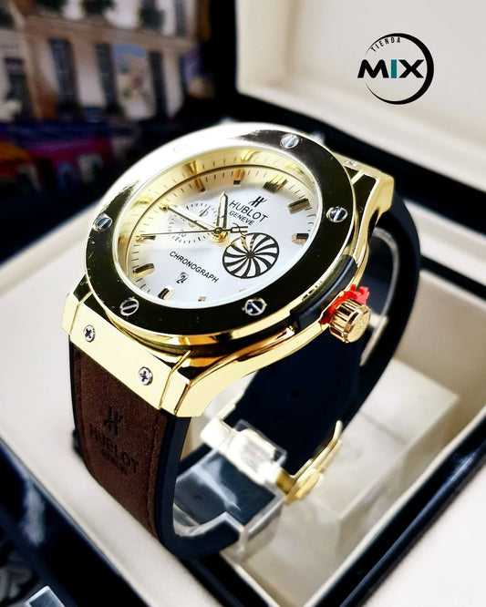 RELOJ HUBLOT FOCUS CUERO