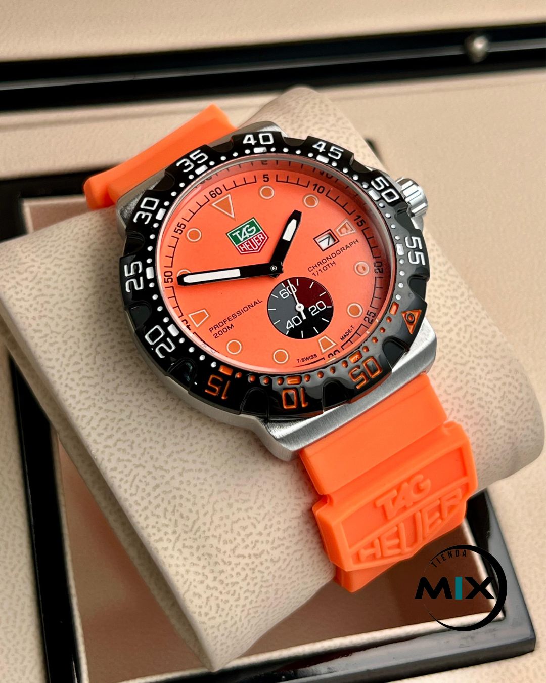 RELOJ TAGHEUER GOMA