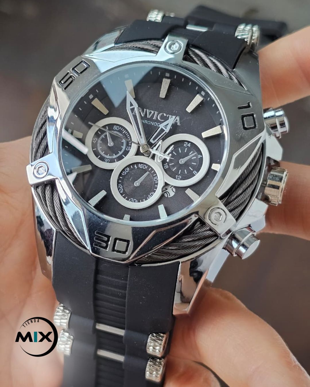 RELOJ INVICTA ORION GOMA