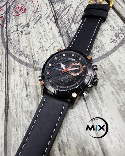 RELOJ FOSSIL KRONIT CUERO