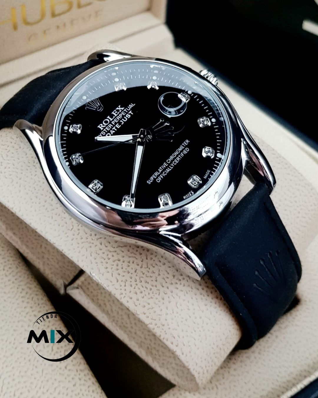 RELOJ ROLEX CUERO