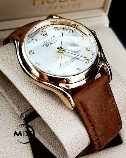 RELOJ ROLEX CUERO