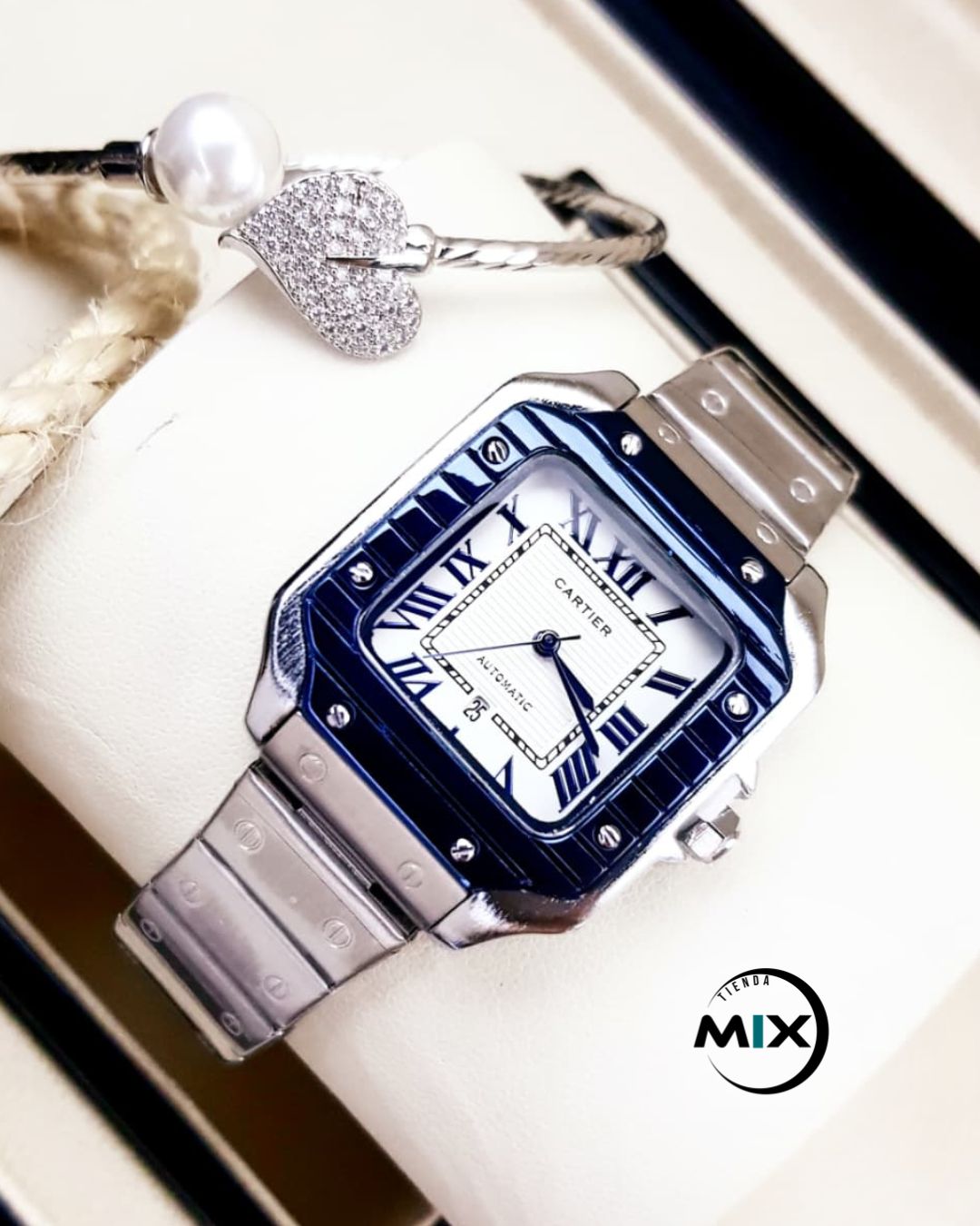 RELOJ CARTIER ROME DAMA