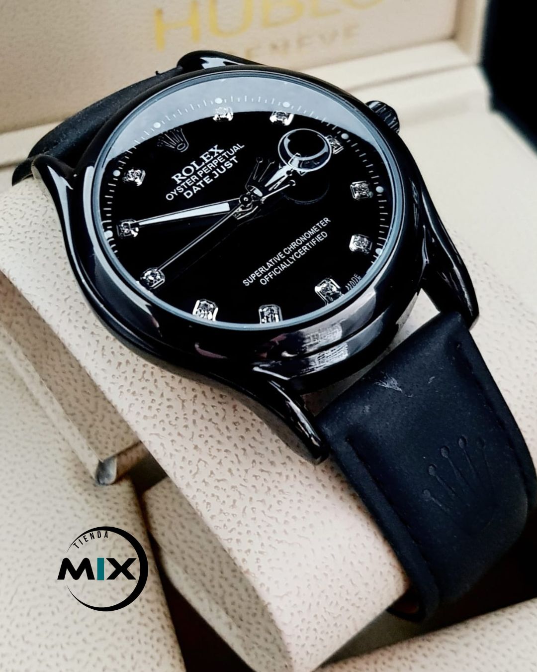 RELOJ ROLEX CUERO