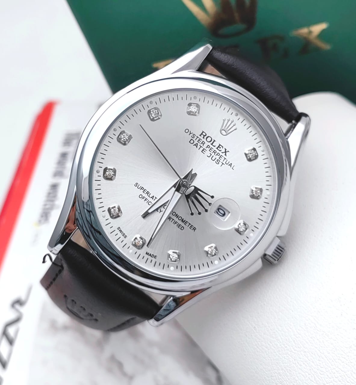 RELOJ ROLEX CUERO